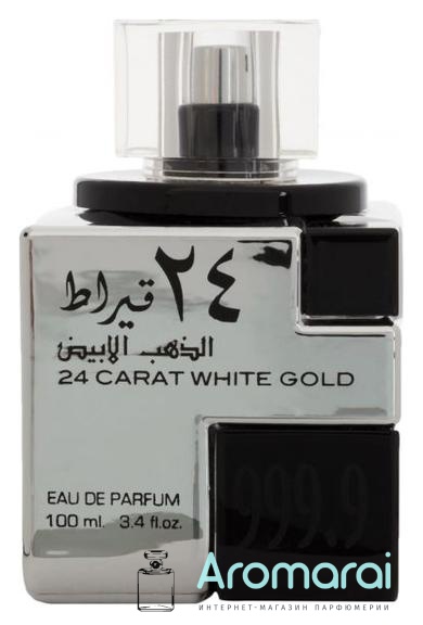 Lattafa 24 Carat White Gold