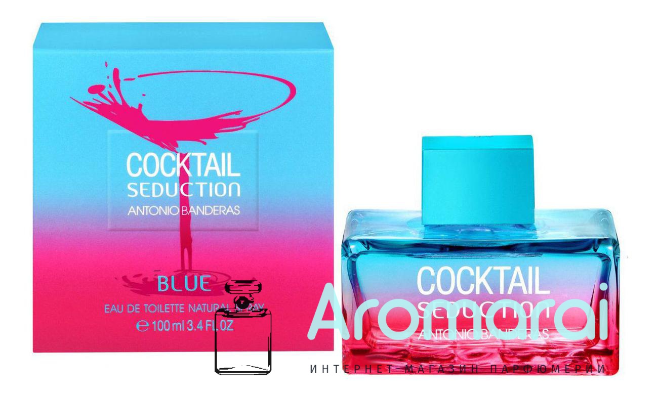 Antonio Banderas Blue Seduction Cocktail Woman-2